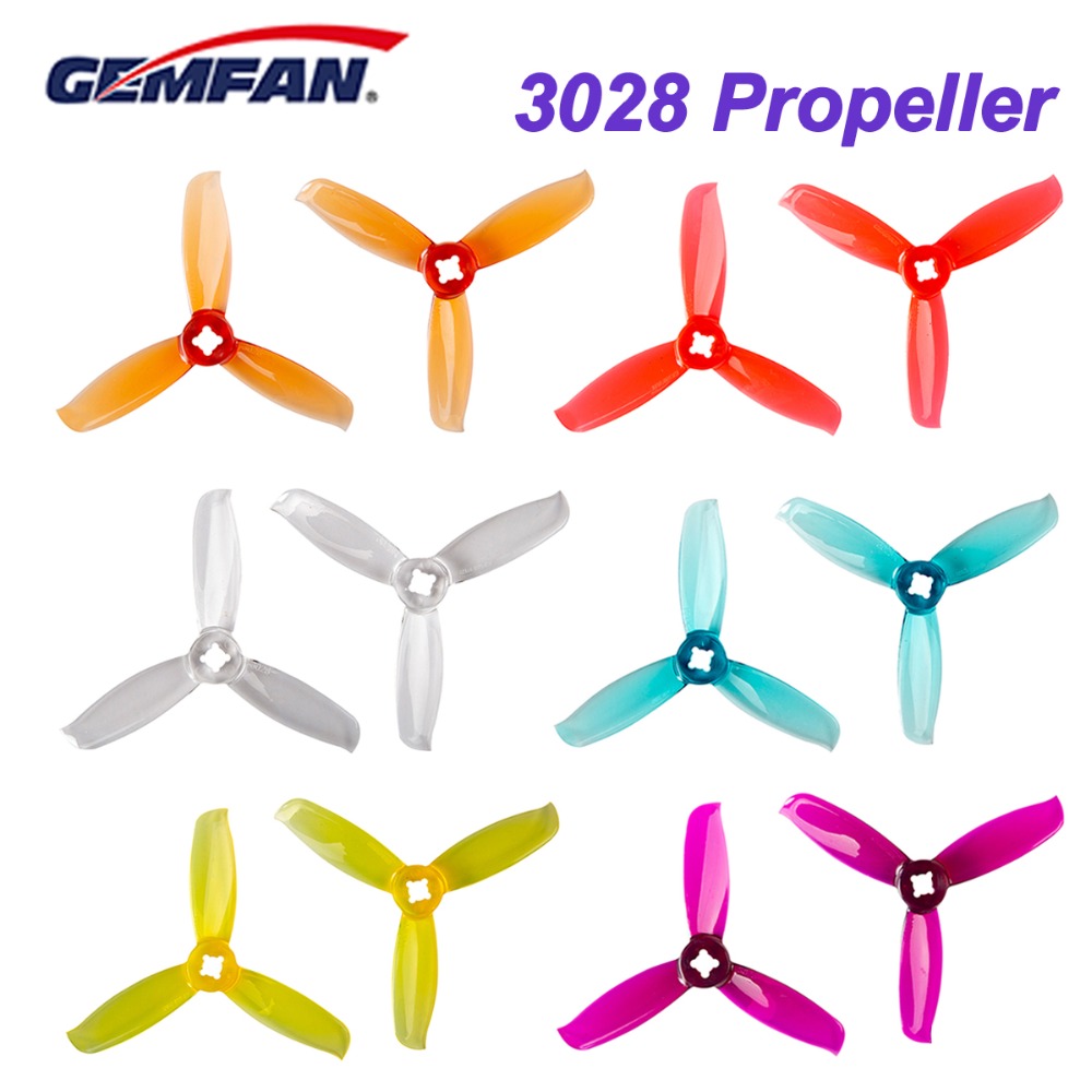 Drone Racing Propeller - 10 pares/20 piezas Gemfan Windancer 3028