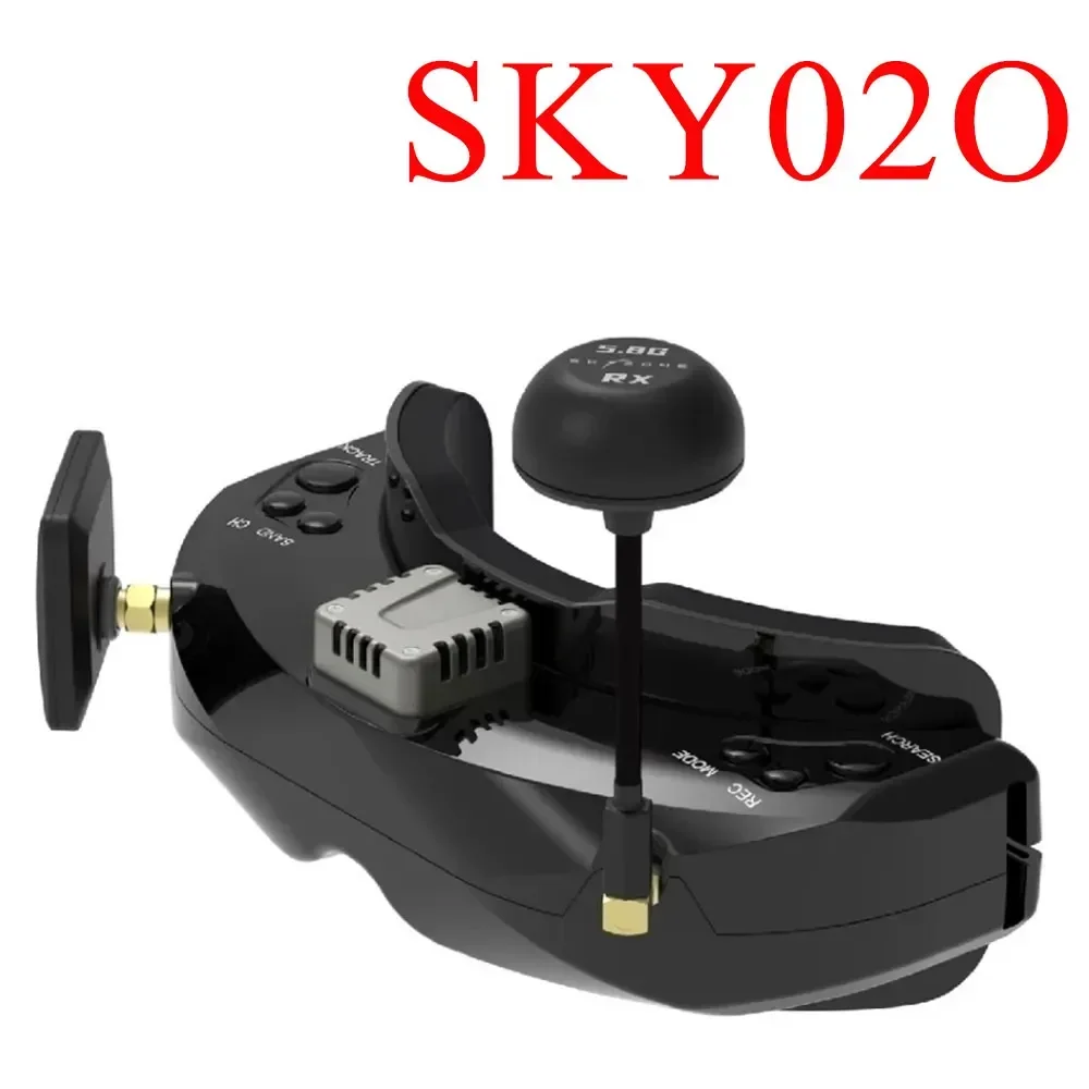 SKYZONE SKY02O FPV Gafas 600x4 - Drone Racing Goggles reseña y precio