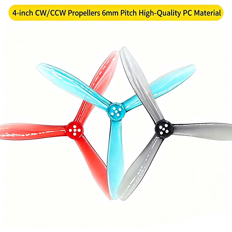 Hélice TMOTOR T4944 de 4 Aspas - Drone Racing Propeller reseña y precio