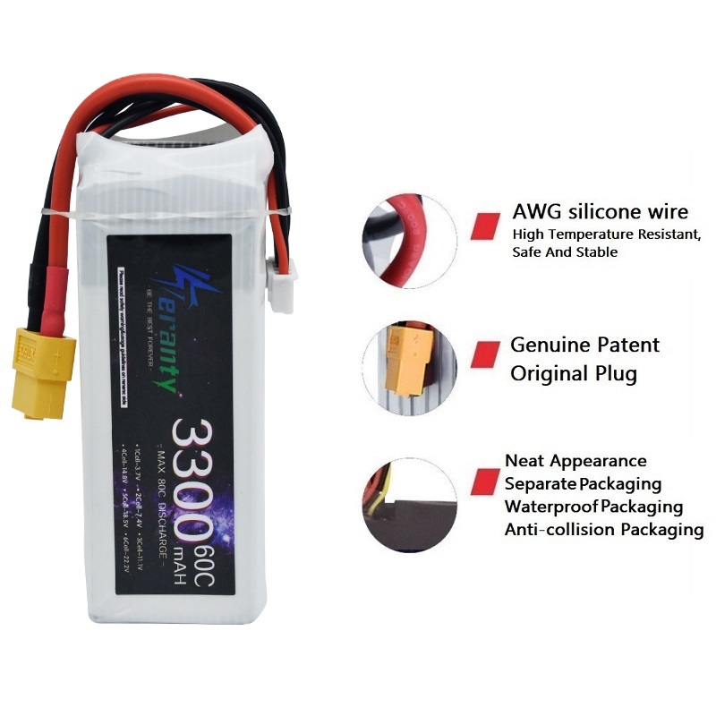 Batería recargable LiPo 4S 330 - Drone Racing Battery reseña y precio