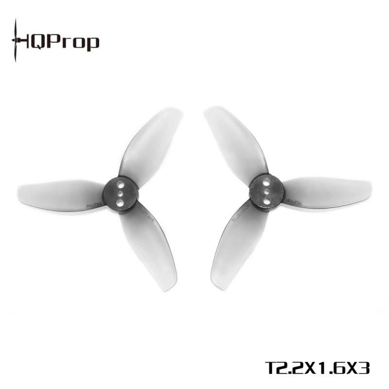 Hélice de PC gris Hqprop T2.2x - Drone Racing Motor reseña y precio