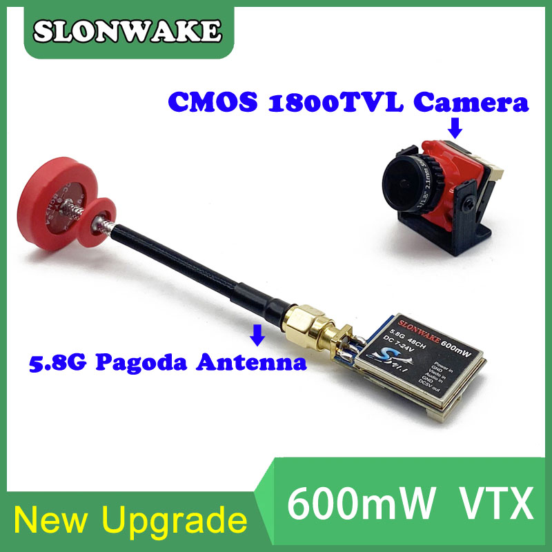 Listo para usar 5,8G 48CH 600m - Drone Racing Transmitter reseña y precio