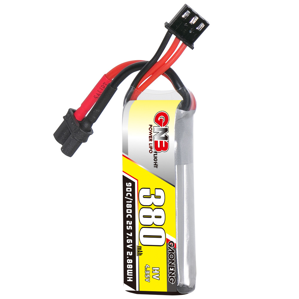 Batería Lipo GNB 2S 7,6 V 380m - Drone Racing Battery reseña y precio