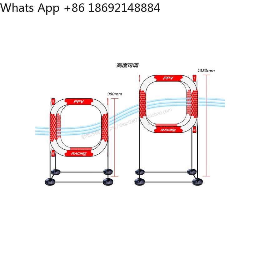 Puerta de arco circular de 765 - Drone Racing Gate reseña y precio
