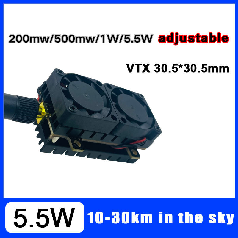 Transmisor de vídeo VTX de lar - Drone Racing Transmitter reseña y precio