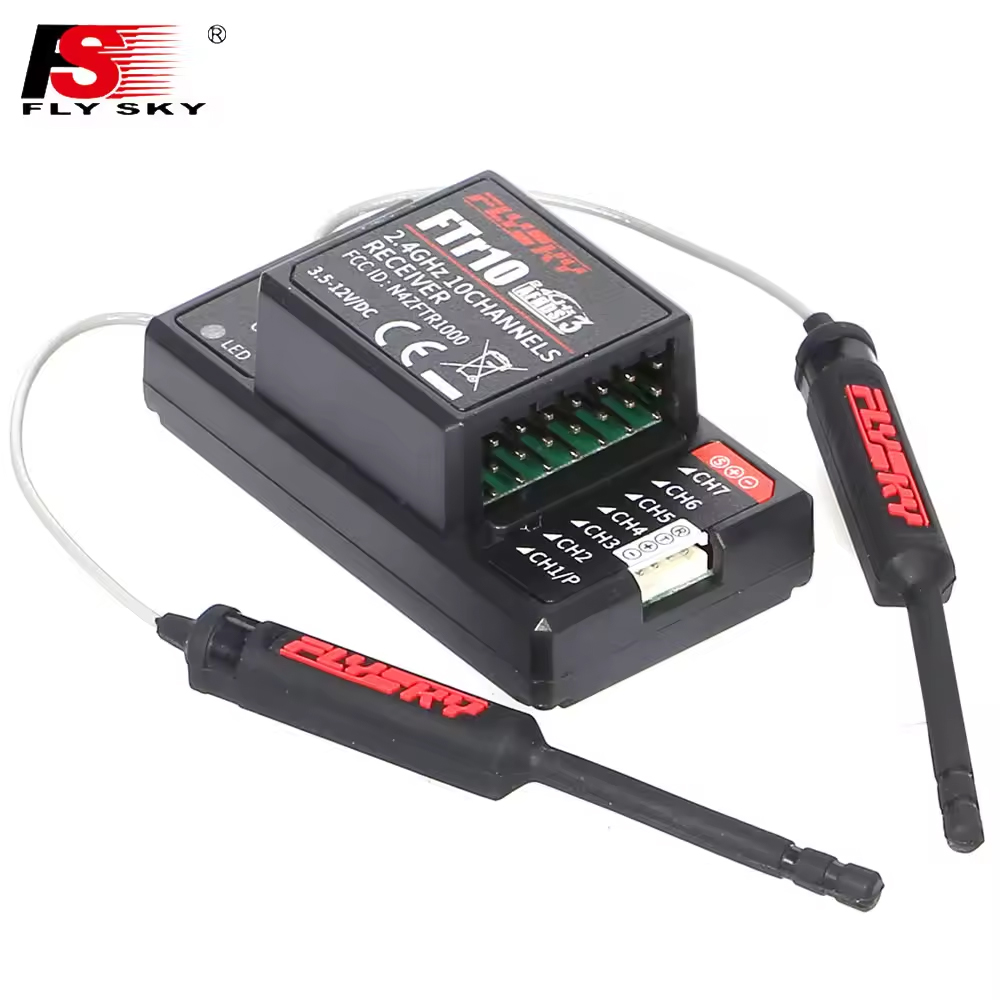 Receptor FlySky FTr10 FTr16S 2 - Drone Racing Antenna reseña y precio