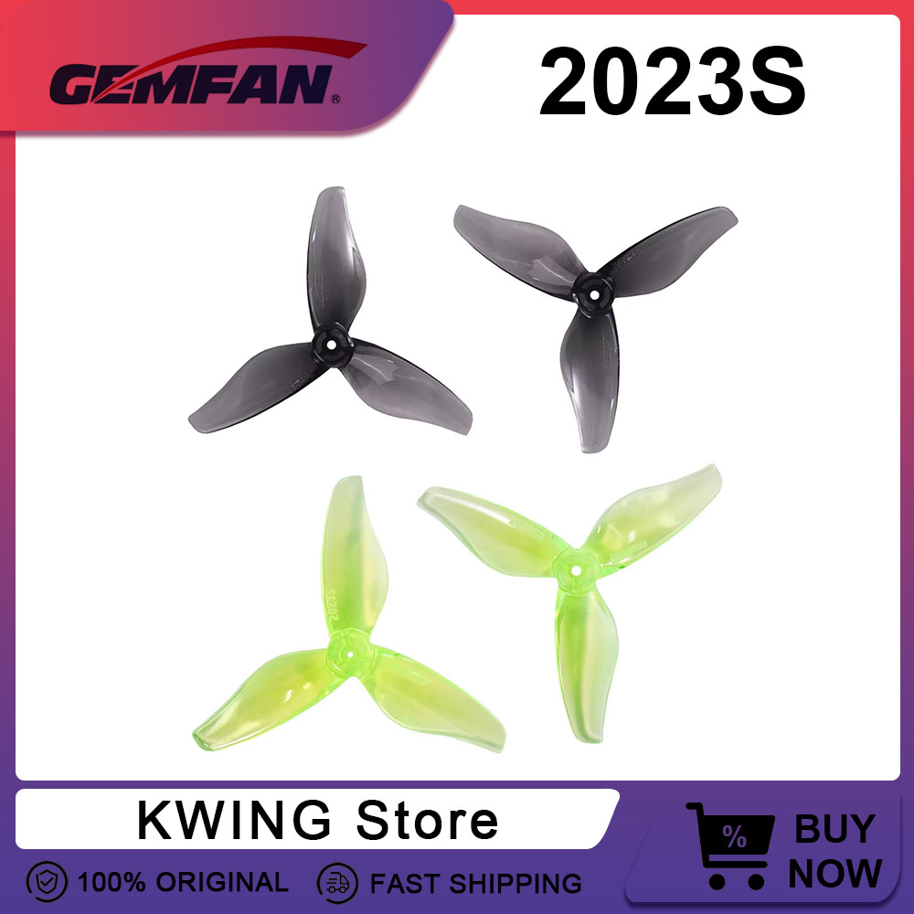 12 pares (12CW + 12CCW) Gemfan - Drone Racing Motor reseña y precio